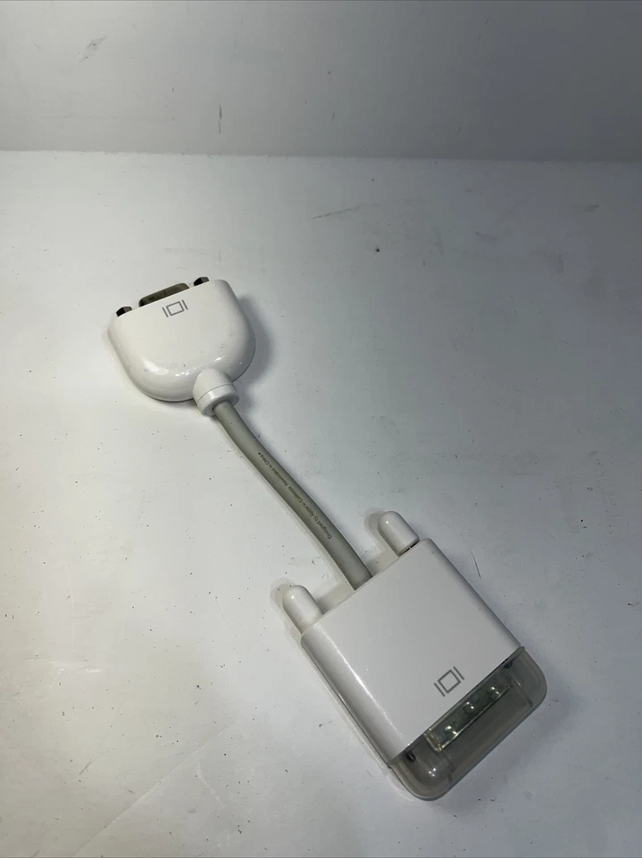 Genuine OEM Apple DVI-I Male To VGA Female Monitor Adapter Cable 603-3342 - Image 4 of 4