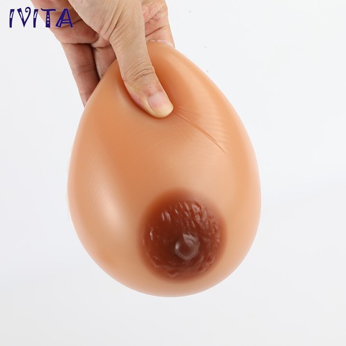 Teardrop Silicone Breast Forms D Cup Crossdresser Transgender Bra Enhancers - Picture 8 of 12
