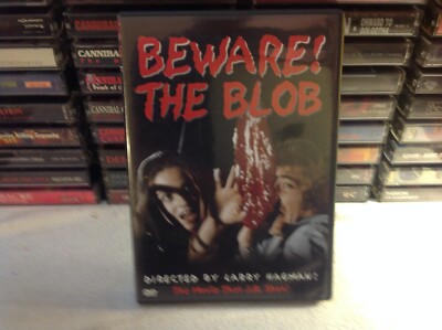 BEWARE THE BLOB COMEDY HORROR DVD '72 IMAGE W/INSERT LARRY HAGMAN RARE OOP