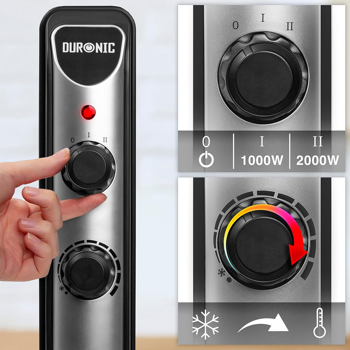 Electric Heater HV220 Oil Free Convection Heaters, Micathermic