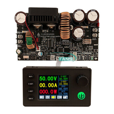 ZK-6522C CNC Step-Down DC Adjustable Voltage Regulator Power Supply Module