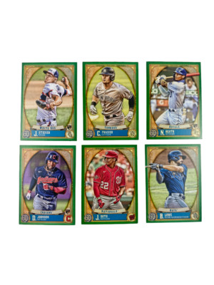 Topps Gypsy Queens Baseball 6 Card LOT MLB