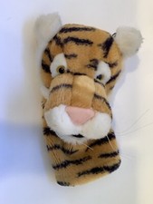 Vintage Dakin TIGER Hand Puppet Plush Stuffed Animal Collectible Soft Toy Play