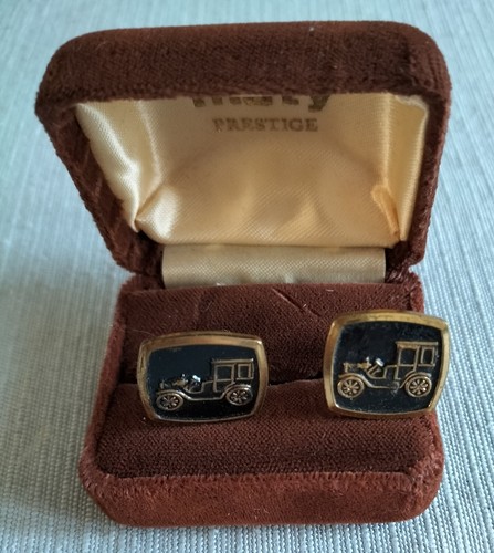 Boutons De Manchette Anciens 'L'Aiglon' Avec Boîte Originale - Occasion