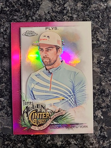 2022 Topps ALLEN & GINTER CHROME CHRIS PLYS MAGENTA REFRACTOR/199