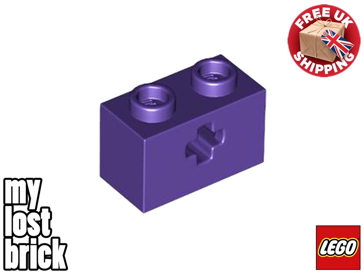 LEGO - Part 32064 - Technic Bricks 1x2 Axle Hole + NEW +SELECT