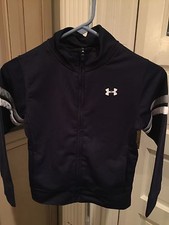 Under Armour Jacket Zip front boys 6 Navy NEX2NEW