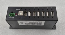 ANTAIRA USB-HUB7K-V2 7-PORT USB 2.0 Metal Hub w/ DIN RAIL Mounting Kit