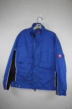 German Engelbert Strauss Blue Black Men Work Jacket Coat Softshell Size Small