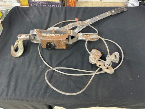 WINCH Ratcheting Pull System Heavy Duty Come-Along Tool