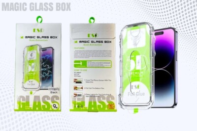 Tempered Glass 9H Magic Glass Box Screen Protector for iPhone's XR-15