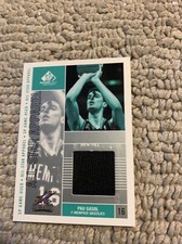 PG-AS Pau Gasol All Star Apperal Jersey 2002-03 Upper Deck Basketball Card B11-1