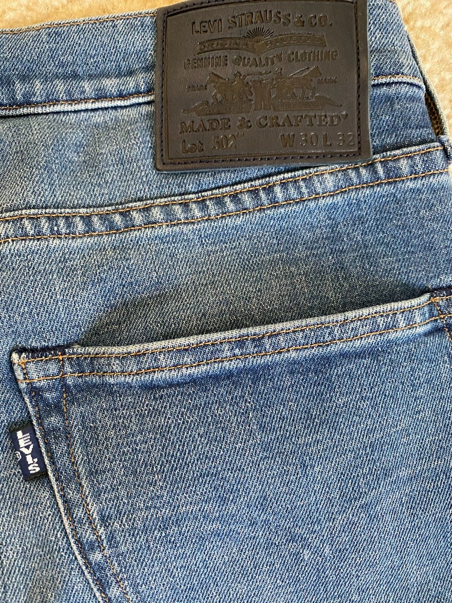 LEVI'S MADE & CRAFTED 502 LUDLOW Selvedge Jeans Size 30 | eBay