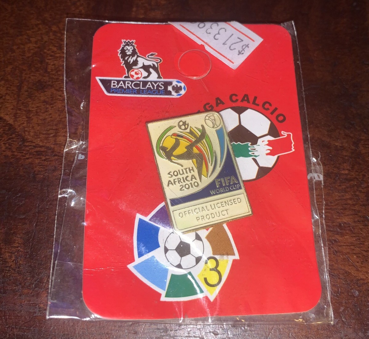 VERY RARE SOUTH AFRICA 2010 FIFA WORLD CUP BARCLAY'S RED CARD