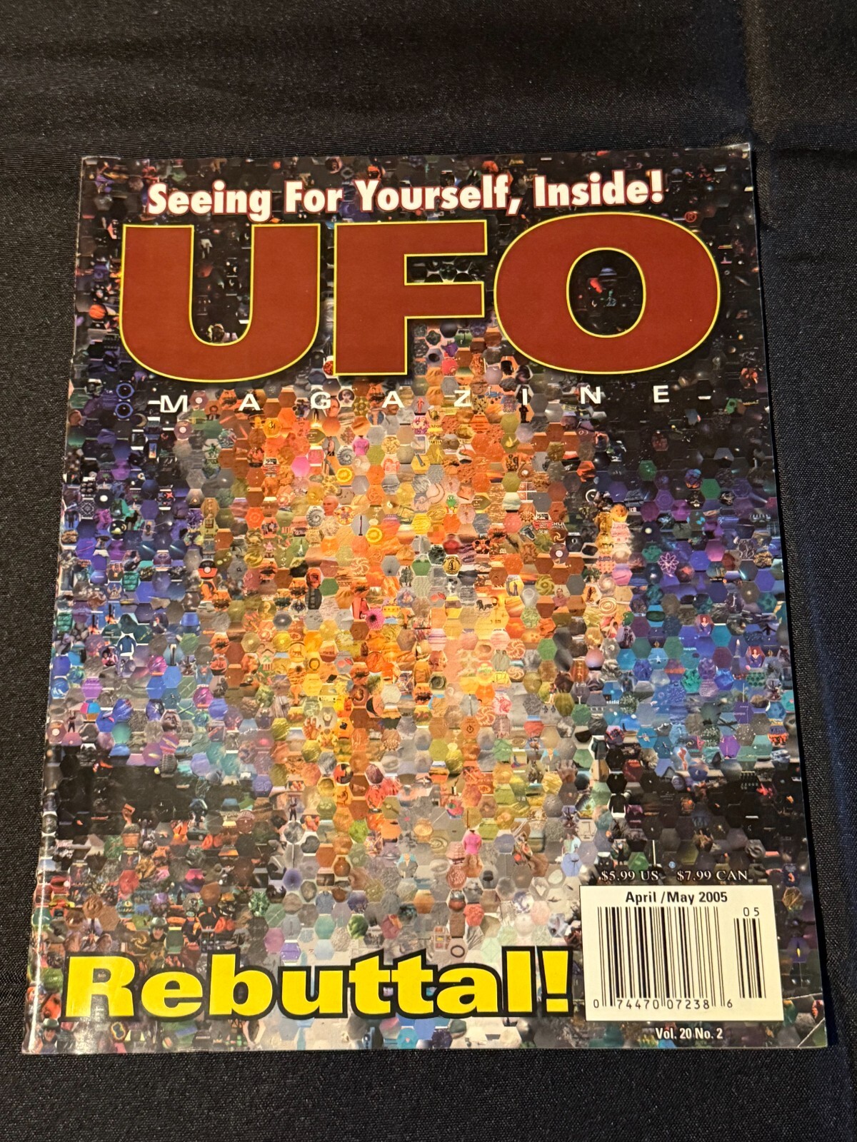 UFO Magazine April May 2005 Budd Hopkins Brazil