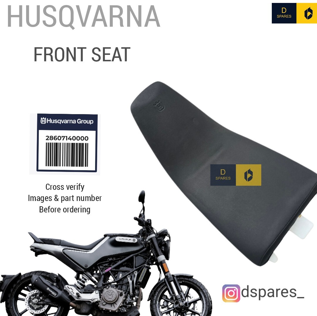 HUSQVARNA RIDER'S SEAT 2020-2023 SVARTPILEN 250 & 401 OEM NEW