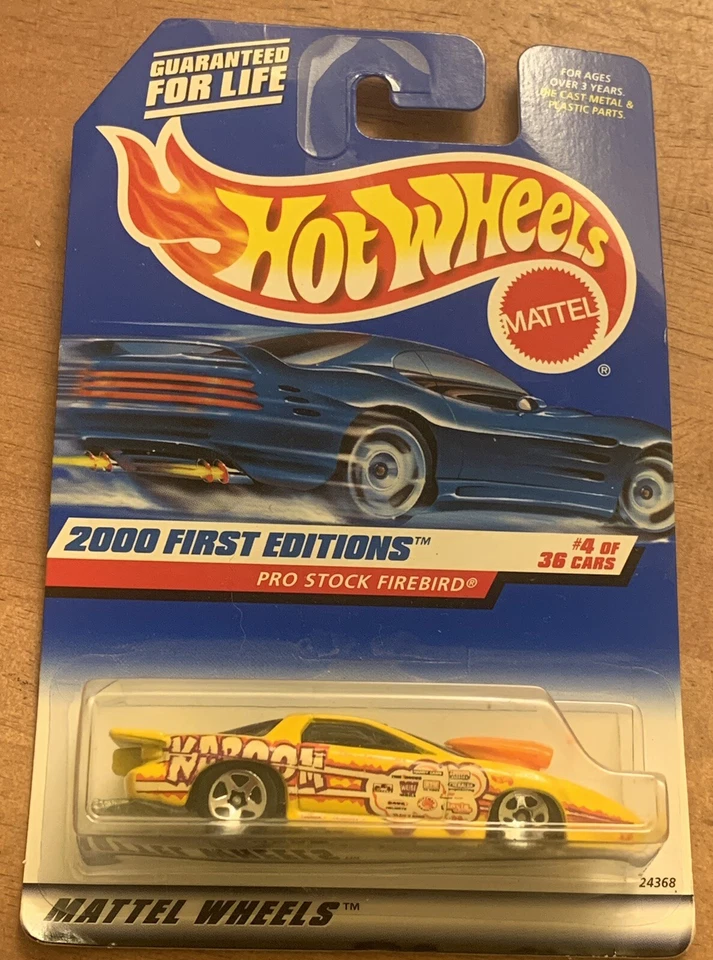 Lot Of 3 HOT WHEELS 70 Barracuda 173, Pro Stock Firebird 4 & Anglia Panel Truck - Image 2 of 4