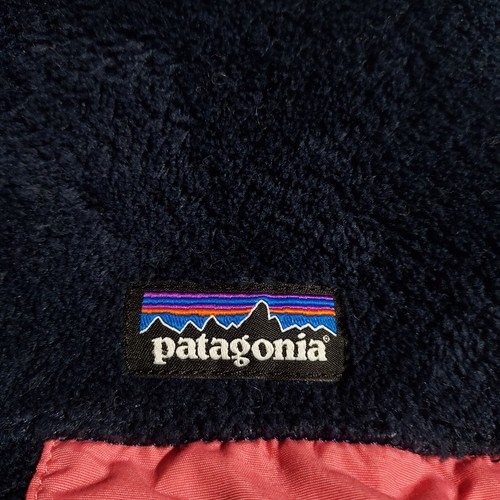 Girl's Patagonia Size Medium (10) Multicolored Front Pocket 1/4 Zip Fleece - Picture 5 of 11