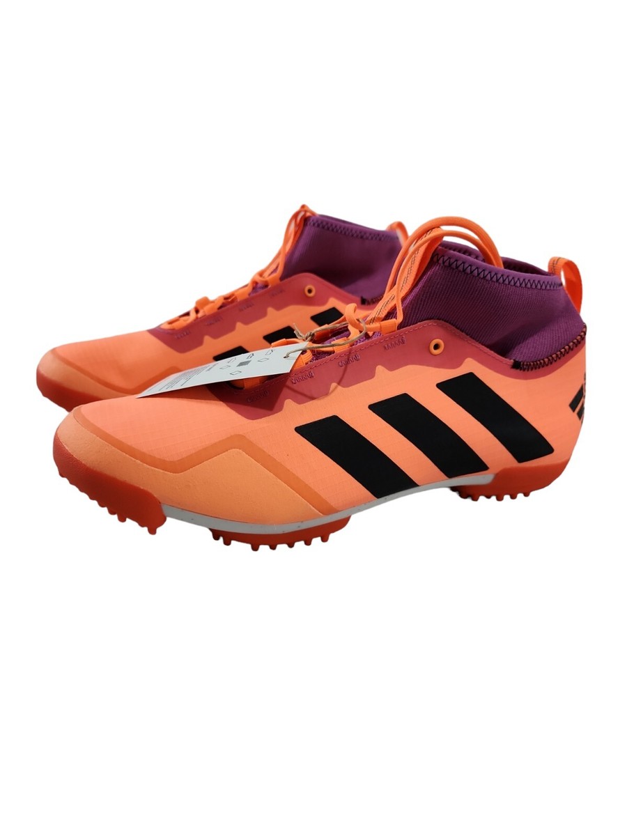 Adidas The Gravel Shoe GX1665 Cycling Shoe Orange Purple Men's