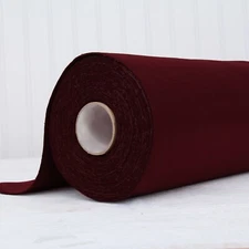 Premium Felt Roll - By The Yard - 36" Wide - Burgundy - Soft Wool-Like 1.2mm