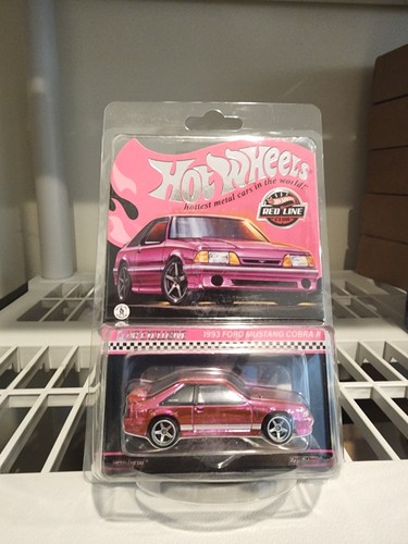 Hot Wheels RLC Exclusive Pink Edition 1993 Ford Mustang Cobra R IN-HAND!!