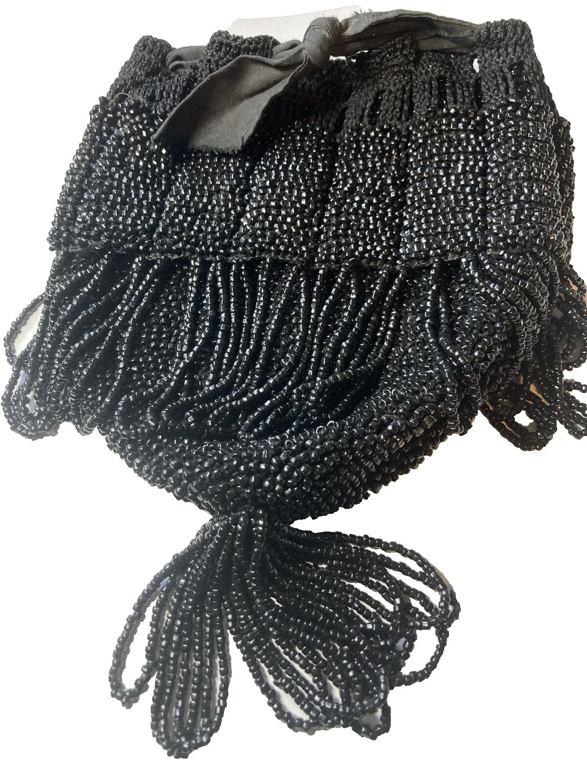 Drawstring Beaded Pre 1920 Vintage Bags, Handbags & Cases