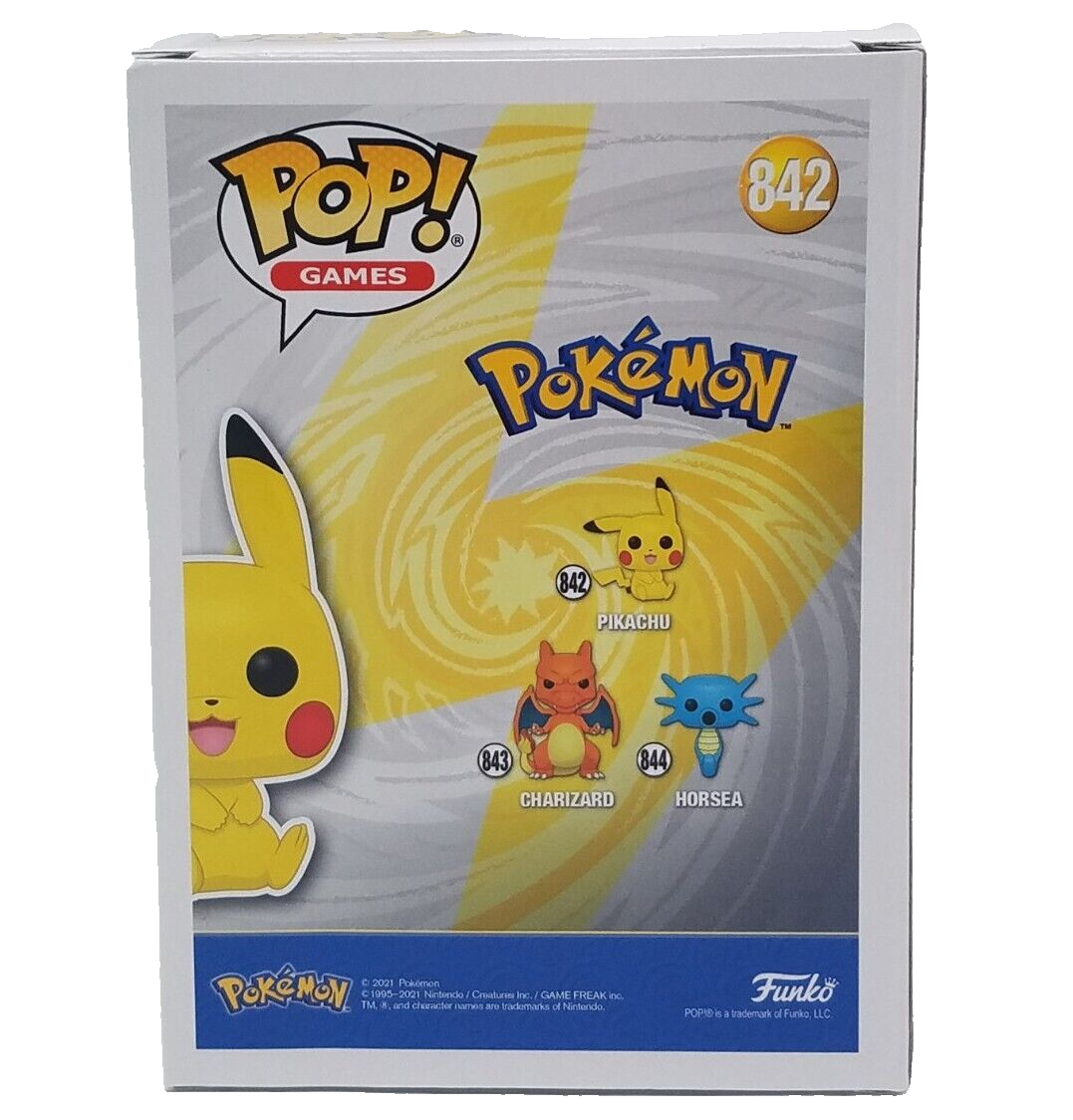 Funko Pop Pokemon Set Pikachu 842, 842 Diamond, Charizard 843