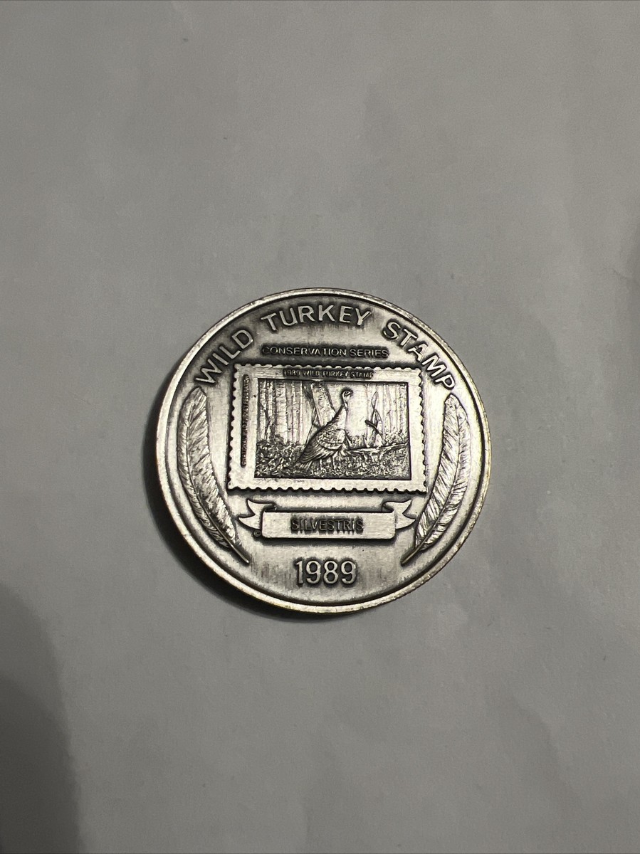 1989 National Wild Turkey Federation Coin Medallion | eBay
