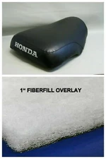 HONDA ATC200E BIG RED 200  Seat Cover Repair kit w/ foam overlay 1982 1983 (ST)