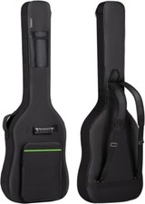 Bass Guitar Hard Case Fits Most Standard Electric Bass Guitars Lightweight Black