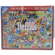 White Mountain Puzzle The 1990s Jigsaw Puzzle 1000 Pieces Sealed