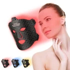 Red Light Therapy Mask, Red Light Therapy for Face, 4 Colors LED Face Mask 850nm