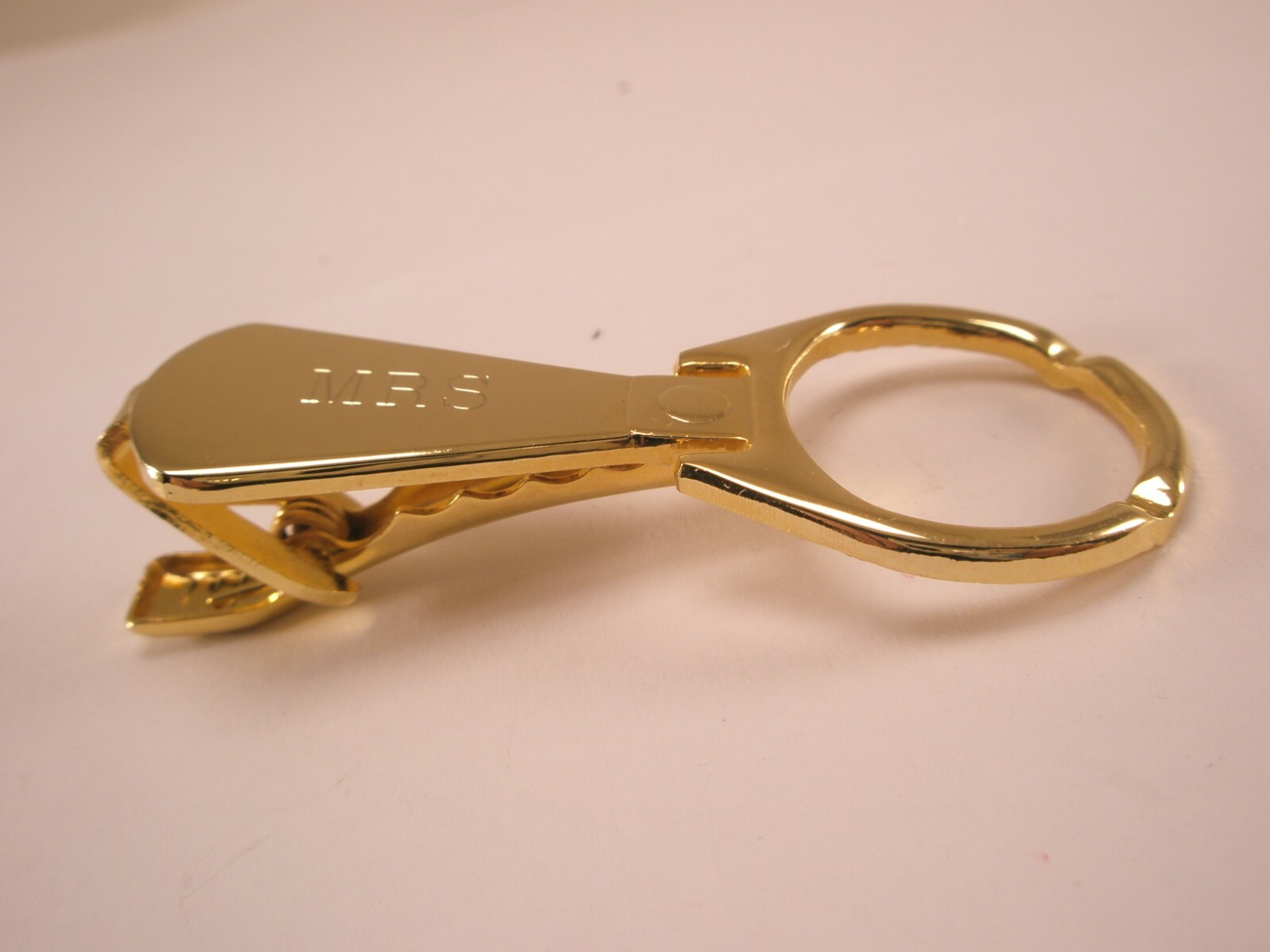 Pull Tab Beer Can Monogram Initials MRS Vintage T… - image 3