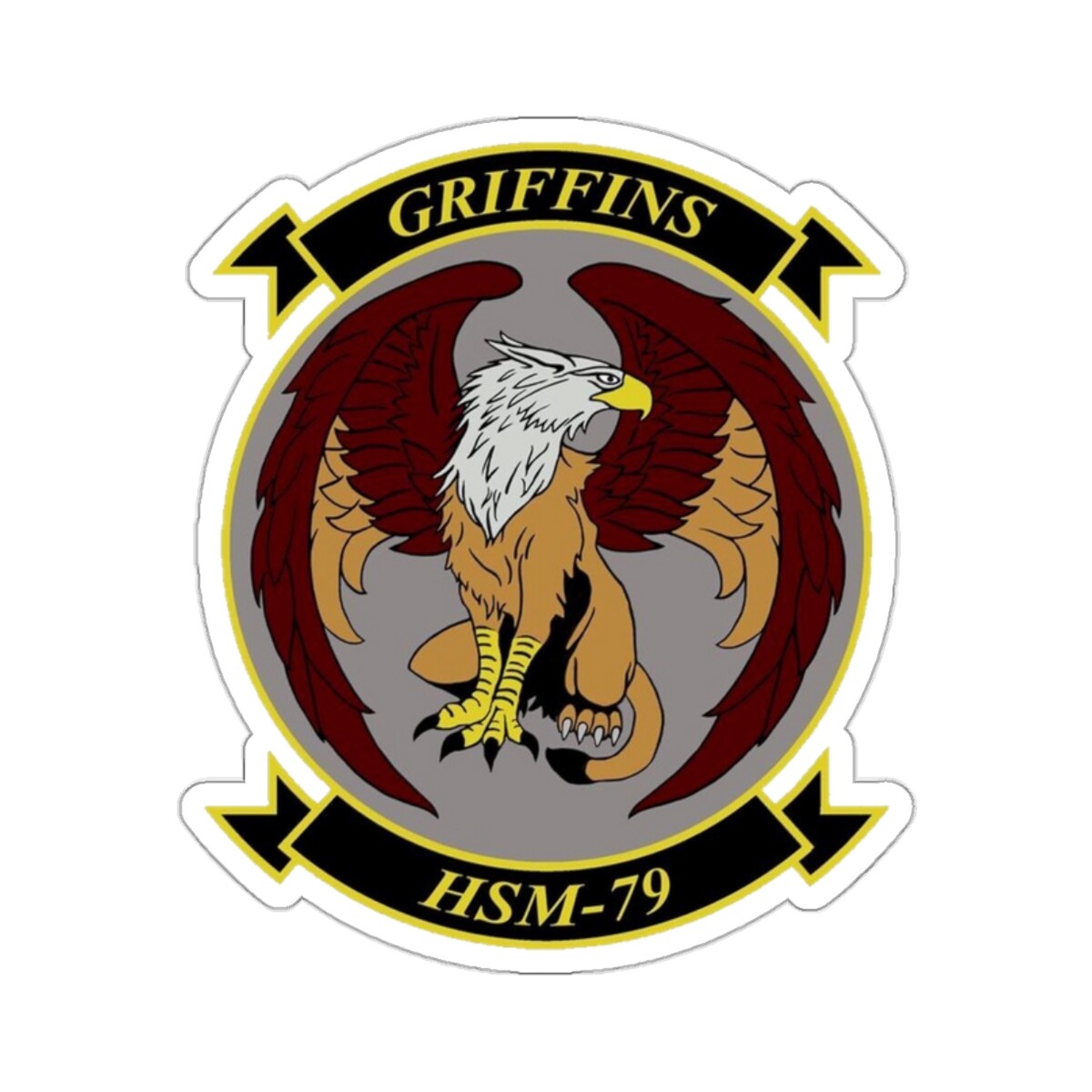 HSM 79 (U.S. Navy) STICKER Vinyl Die-Cut Decal