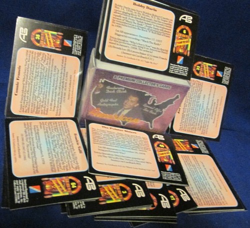 1993 Topps AMERICAN Bandstand TV Show base Set (100) - Picture 2 of 3