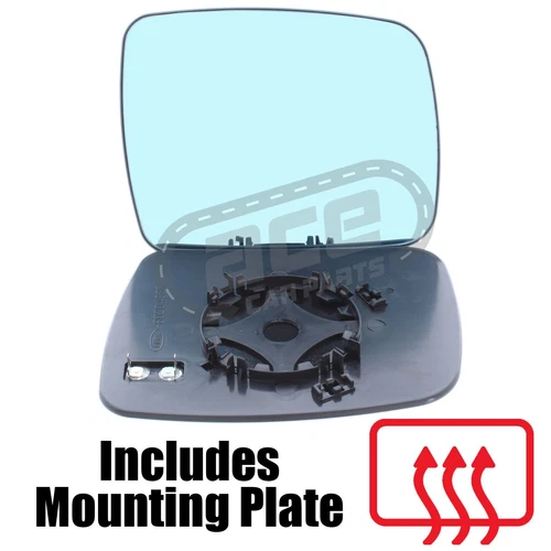 Land Rover Freelander Mk2 2010-2015 Heated Convex Wing Mirror Glass Drivers Side