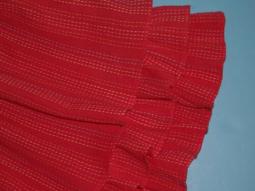 VESTIDO Gymboree niñas "ISLAND GETAWAY" talla 4T... rojo escalonado... etiqueta 2006 - Imagen 3 de 3