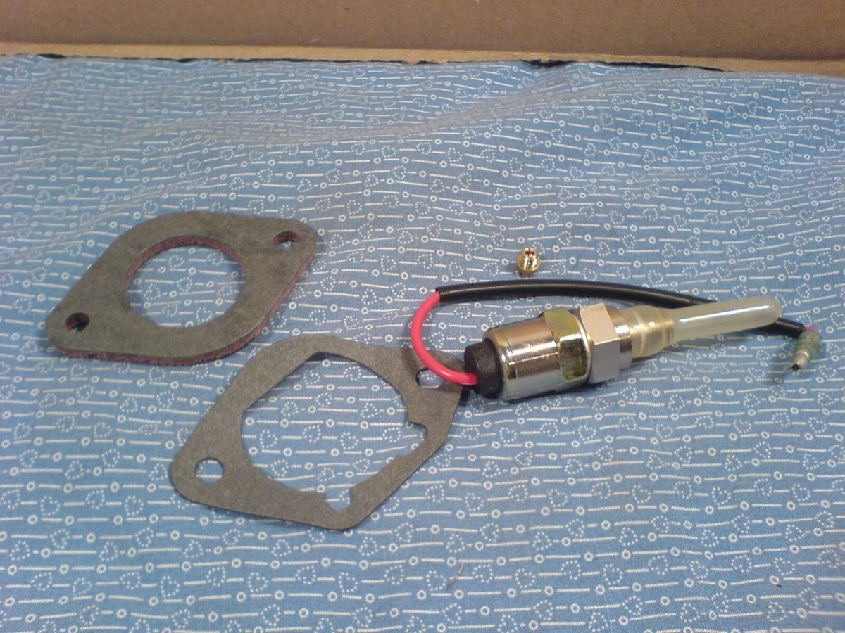 KOHLER NIKKI CARBURETOR FUEL SOLENOID KIT. 24 757 22-S NEW OEM 
