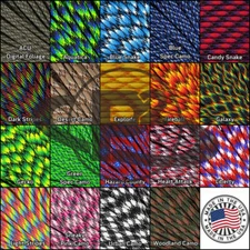 550 paracord parachute survival cord outdoor nylon rope 10ft 20ft 50ft 100ft