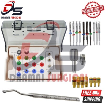 Dental Broken Screw Remover Surgery Kit Reverse Drill Guide Driver NeoBiotech