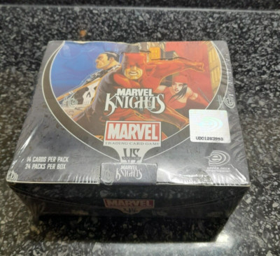 Marvel VS System Kartenspiel Marvel Knights 24er Packungen versiegelt Booster Box 2005