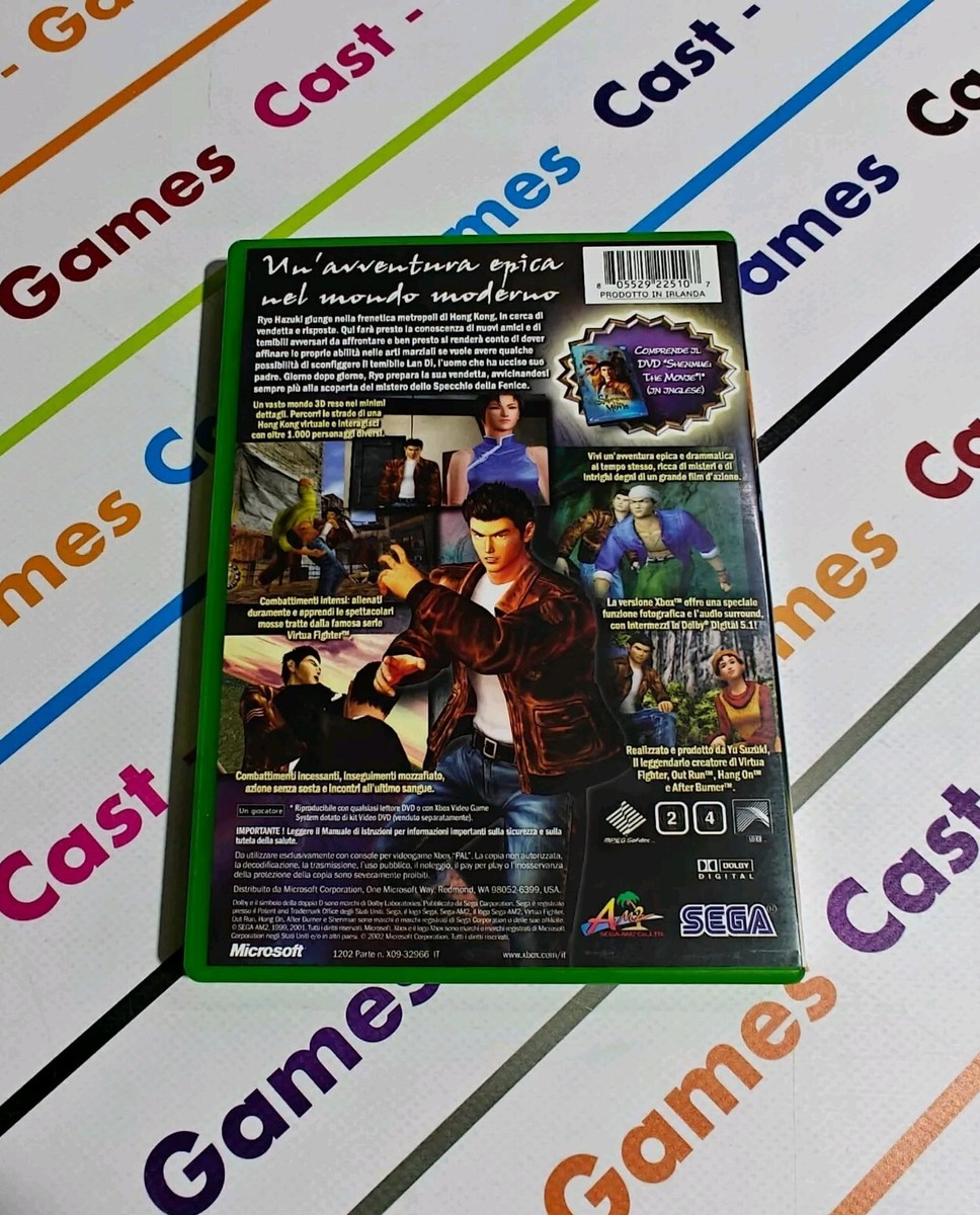 Shenmue 2 Xbox PAL sans Notice Shenmue 2 Xbox PAL sans Notice