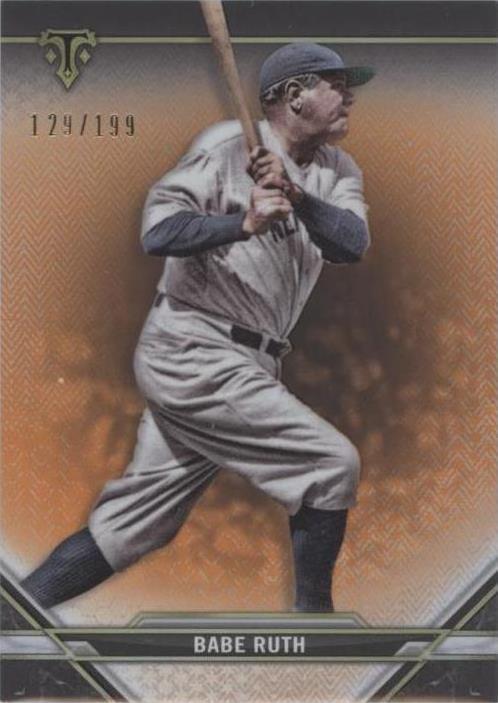 2021 Topps Triple Threads - Babe Ruth #75 Amber /199 for sale online | eBay