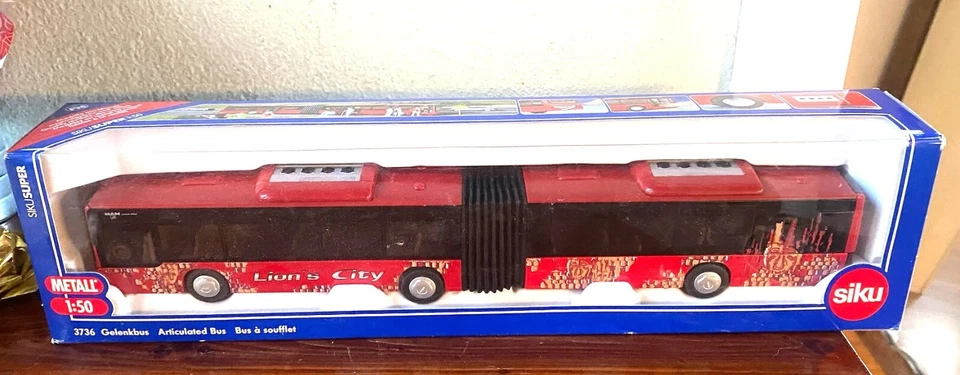 SIKU BUS 3736  Autobus Man Lion's City G  1:50  Edizione lancio RARO - Immagine 2 di 4