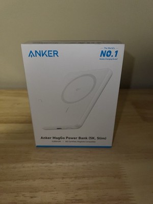 Anker 5000mAh MagGo Power Bank Qi2-Certified 15W Wireless Charging for iPhone