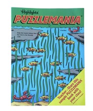 Highlights Puzzlemania 1990 Teacher Sample Un...