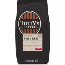 TULLY'S HOUSE BLEND GROUND COFFEE 12OZ