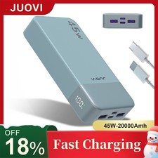 Power Bank 20000mAh 45W Portable Fast Charger External Battery For Laptop Tablet