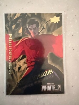 2023 UD Marvel What If ? Alternate Actualities Achievement Doctor Strange  #AA6