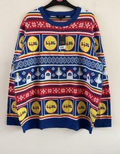MAGLIONE NATALIZIO DONNA LIDL TAGLIA LARGE - 16 - 18 NOVITÀ EDIZIONE LIMITATA 